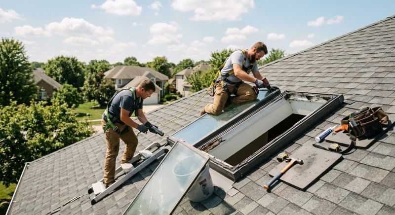 Dome Skylight Repair in Kent, WA