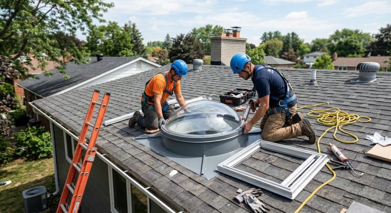 Dome Skylight Replacement in Kent, WA