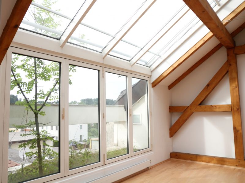 Bright Living Area with Skylight