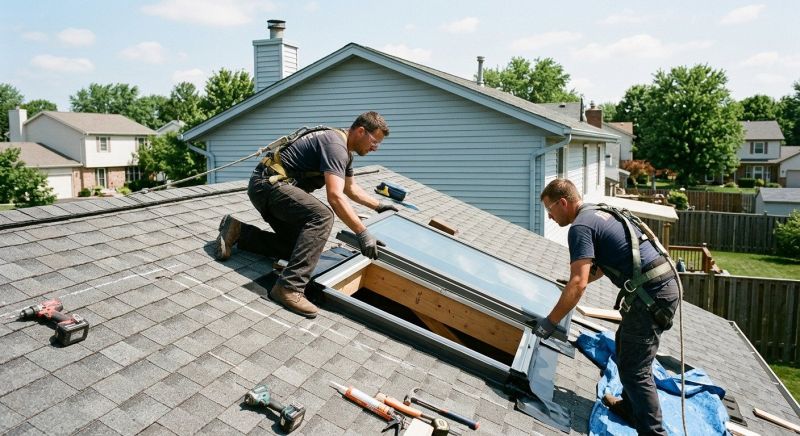 Vented Skylight Installation in Columbia, MO